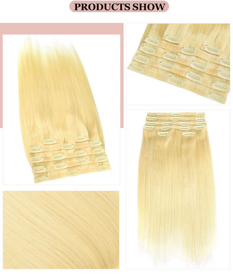 Experience glamorous radiance with our PU clip, featuring real hair for a shining straight beauty that effortlessly enhances your style, bringing a touch of natural allure